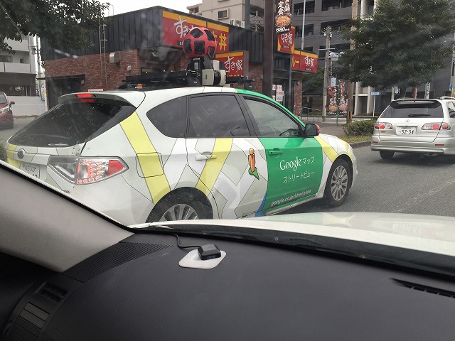 google　ストリートビュー　車