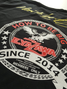 ステッカーとTシャツのご注文ありがとうございます！